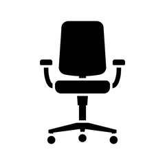 office armchair icon vector design template