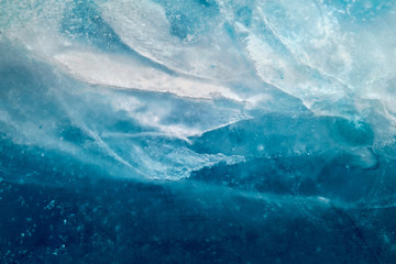 the abstract background of ice structure