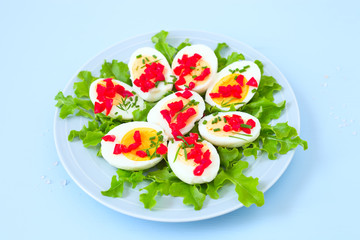 Paprika- Eier