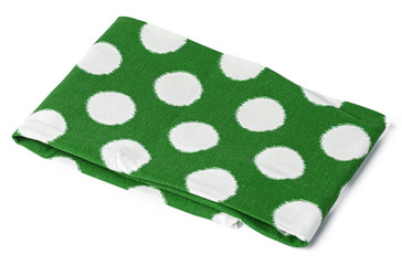 kitchen towel isolated on white background