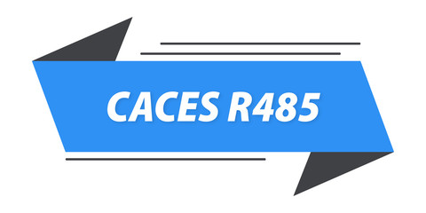 caces r485 bannière