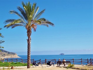 Disfrutando de las vistas