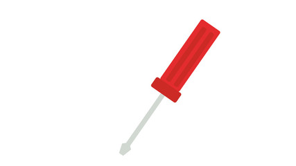 screwdriver icon illustraion on white background 