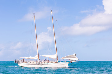 Fototapeta premium Voilier en pleine Mer