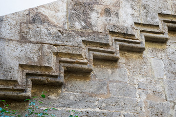 Valencia,Spain, 3,6,2018: Palacio de l'Almirall in Valencia