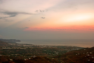 Naklejka premium Nerja. Costa del Sol, Málaga province, Andalusia. Spain