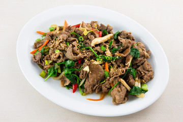 Soy Marinated Beef is called Bulgogi  in Korea