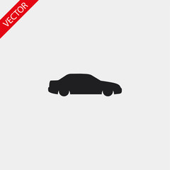 Car vector icon , lorem ipsum Flat design