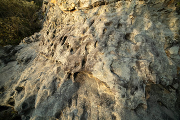 ROCK TEXTURE VALLEY OF THE CATIMBAU 