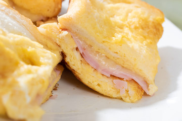 朝食のフレンチトースト