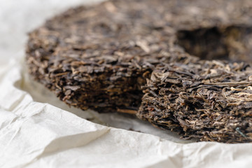 ripe puer tea cake, natural china tea