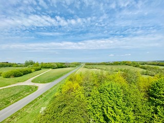 road in the countryside