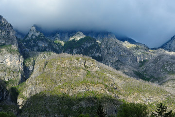 Mount Cimone im Raccolana-Tal in Italien