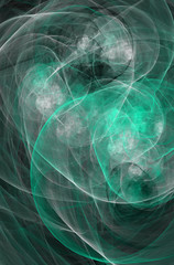 Abstract colorful fractal background