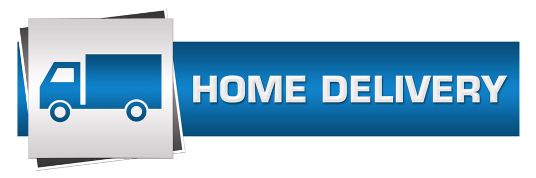 Home Delivery Blue Grey Horizontal 
