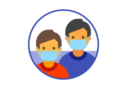 Obligatory use of face masks for passengers during flights to allow safe air travel for holidays during the coronavirus pandemic