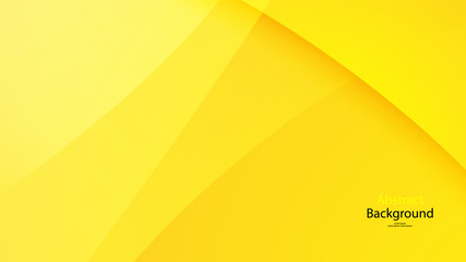 Obraz premium Yellow tone color background abstract art vector