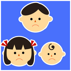 Images of health conditions , easy to understand for kids and young students. Vector illustration images