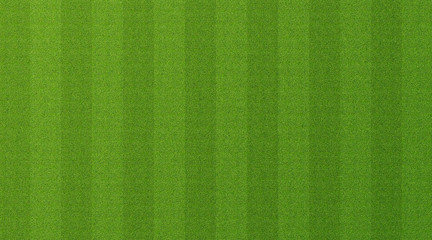 Green grass texture for sport background. Detailed pattern of green soccer field or football field grass lawn texture. Green lawn texture background.