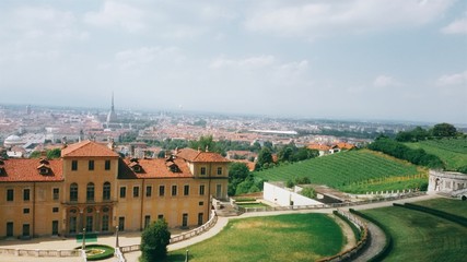 Fototapeta na wymiar Turin. Villa della Regina