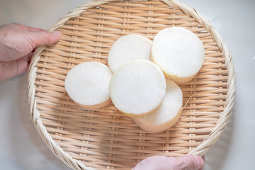 だいこん　カット