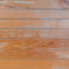 Naklejka premium Wood texture background surface with natural pattern. Flooring top view. Brown wood planks. Close up.