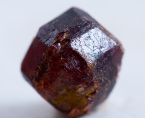 garnet mineral specimen quartz gem stone rock geology