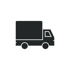 Truck icon, logistic icon vector illustration