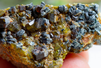garnet mineral specimen stone