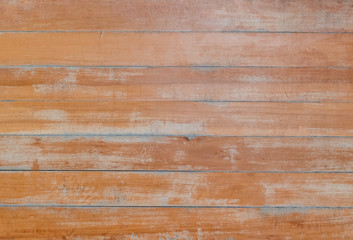 Fototapeta premium Wood texture background surface with natural pattern. Flooring top view. Brown wood planks. Close up.