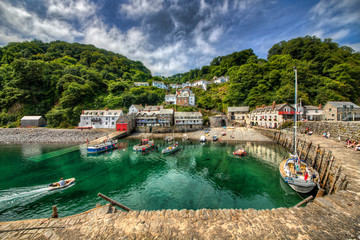 From the Beautiful Fishing Port of Clovelly in Devon, England