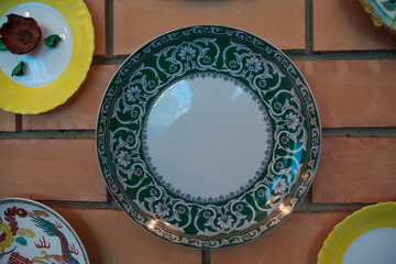 Фарфоровая тарелка,Porcelain plate,