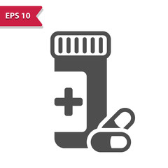 Pill Bottle Icon