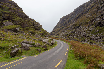 A Winding Road in the Gap of Dunloe