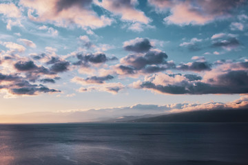 sunrise over Greek sea