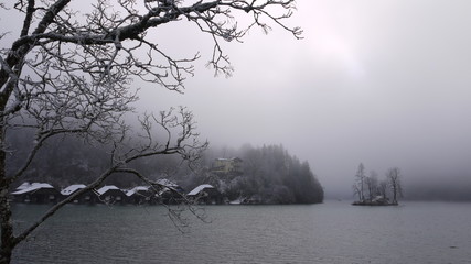 Der Königssee im Winter