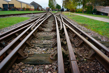 Fototapeta premium Down the Tracks