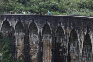 Fototapeta na wymiar Nine Arches Bridge, Sri Lanka