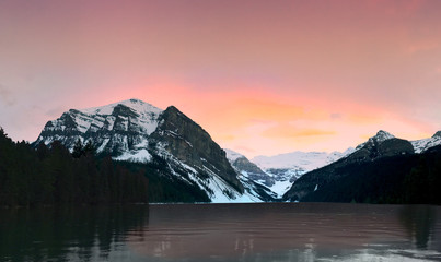 Beautiful landscape rocky mountains
