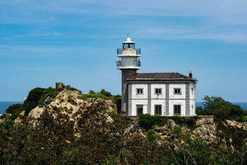 Fototapeta na wymiar Lighthouse in Getaria