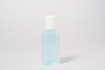 Hand sanitizer gel for hand hygiene corona virus protection. object on background with copy space
