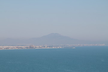 Fototapeta premium hazy mountain 