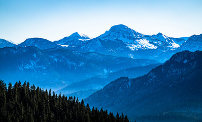 karwendel mountains near bad toelz