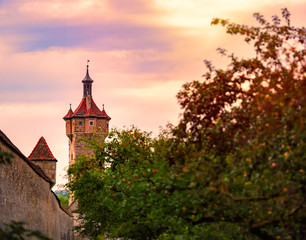 Rothenburg Ob Der Tauber city in Bavaria, Germany