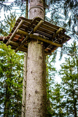 typical climbing platform