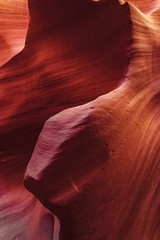 Lower Antelope Canyon, Arizona, US. In the heart of Lower Antelope Calyon