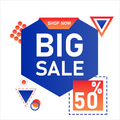 sale banner layout design template. ready use and editable vector banner design.