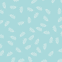 white patterns on a blue background, decorative paper, gift wrap, light ornament on a blue background