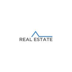 Real estate logo design. Modern and elegant style design. Bussines logo design template.