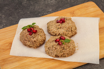Georgian cuisine - pkhali from beans